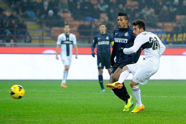 Mg Milano 08 12 2013 - - Inter Mailand vs Parma FC - foto MatteoxGribaudi Image Sport - Pictured: Nicola Sansone 