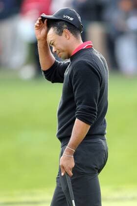 Dec. 8, 2013 - Thousand Oaks, California, U.S. - 12 08 13 Thousand Oaks, CA: Zach Johnson during the final round of the 2013 Northwestern Mutual World Challenge played at Sherwood Country Club. The yearly event benefits the Tiger Woods Foundation. 2013 Northwestern Mutual World Challenge - ZUMAec2