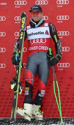 SKI ALPIN - FIS WC Beaver Creek, RTL, Herren BEAVER CREEK,COLORADO,USA,08.DEZ.13 - SKI ALPIN - FIS Weltcup, Riesentorlauf der Herren, Siegerehrung. Bild zeigt Ted Ligety (USA). 