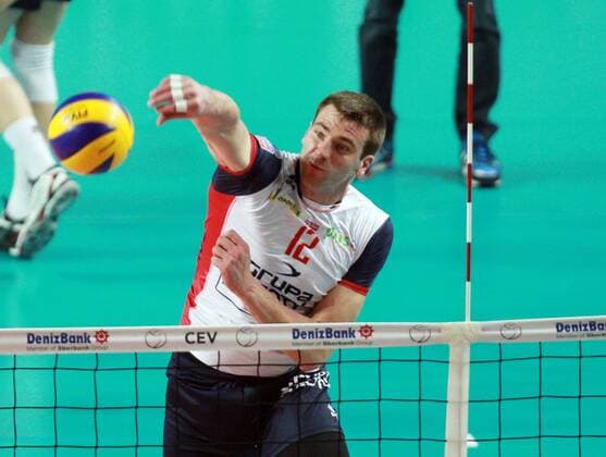 11.12.2013, Kedzierzyn-Kozle - CEV Volleyball Champions League 2013 2014 - ZAKSA Kedzierzyn-Kozle - VfB Friedrichshafen - Grzegorz Bociek .  131211WAN003