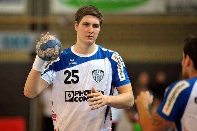 11-12-2013 pmk MU162886 Handball Herren Bundesliga Saison 2013 2014 TBV Lemgo Finn LEMKE Lemgo