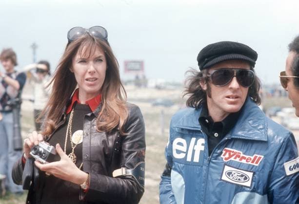 Motorsport, Formel 1, Ehefrauen der Ikonen - Archivbilder Jackie Stewart (re.) mit seiner Ehefrau Helen
