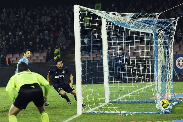 Serie A SSC Napoli - Inter Mailand gol Yuto Nagatomo 