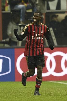 Mailand, 16.12.2013 - Serie A 2013 2014 - AC Mailand vs AS Rom - Cristian Zapata 
