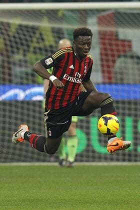 Sulley Ali Muntari Milan, Milano 16-12-2013, Stadio Giuseppe Meazza, Football Calcio 2013 2014 Serie A, AC Milan - AS Roma, MarcoxBertorello