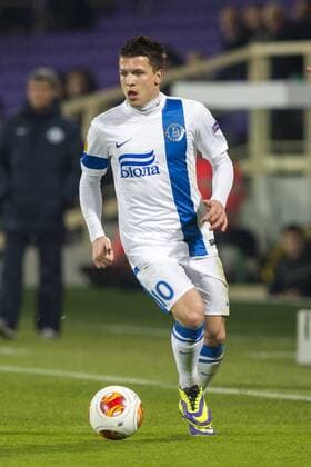 Yevhen Konoplyanka (Dnipro), DECEMBER 12, 2013 - Football Soccer : UEFA Europa League Group E match between Fiorentina 2-1 Dnipro Dnipropetrovsk at the Artemio Franchi stadium in Florence, Italy. Noxthirdxpartyxsales  (ptmb052164)