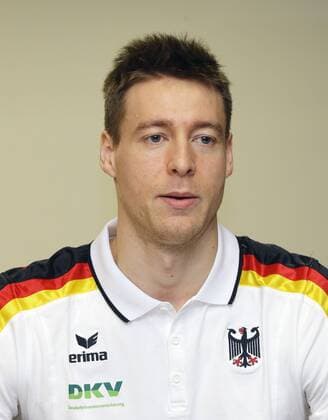 Ludwigsburg , PK Deutscher Volleyball Verband zur WM Qualifikation in Ludwigsburg Jochen Schöps