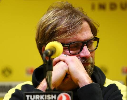 Samstag 21.12.2013, Saison 2013 2014, 1. Bundesliga, 17. Spieltag im Signal Iduna Park, BVB Borussia Dortmund - Hertha BSC 1:2, Trainer Jürgen Klopp (BVB) auf der anschließenden Pressekonferenz