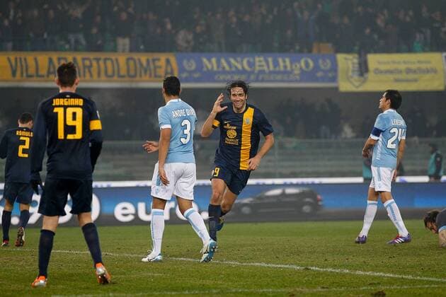 Football - soccer: Serie A, Hellas Verona - Lazio Rom, luca toni 4-1 . xHOCHxZWEIx xItalyxPhotoxPressx 
