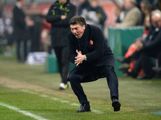 FUSSBALL INTERNATIONAL SERIE A SAISON 2013 2014 17. Spieltag Inter Mailand - AC Mailand 22.12.2013 Trainer Walter Mazzarri (Inter Mailand) 