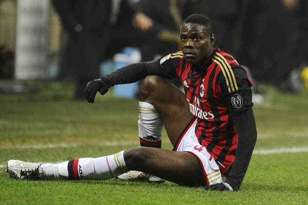 Milano 22 12 2013 - campionato di calcio serie A Inter Mailand - AC Milan; Mario Balotelli 