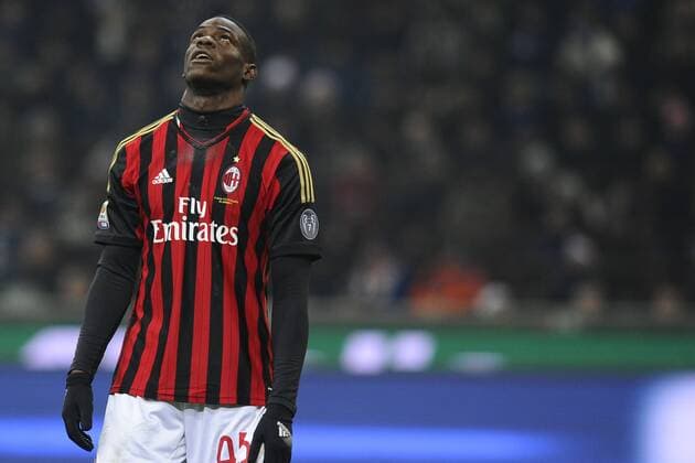 Milano 22 12 2013 - campionato di calcio serie A Inter Mailand - AC Milan; Mario Balotelli 