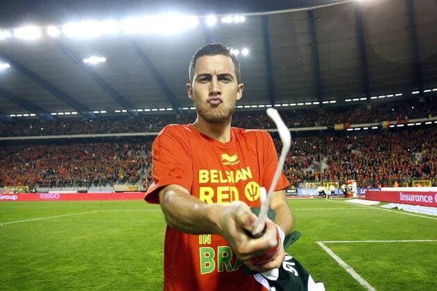 Eden Hazard of Belgium xVIxxIVx 1979916