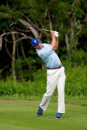 Jan. 3, 2014 - Kapalua, Hawaii, USA - January 3, 2014 - Matt Kuchar hits his tee shot during the first round of the 2014 Hyundai Tournament of Champions held at the Kapalua Plantation Course on the island of Maui in Hawaii. PGA Golf Herren Tour: Hyundai Tournament of Champions JAN03 - ZUMAc04