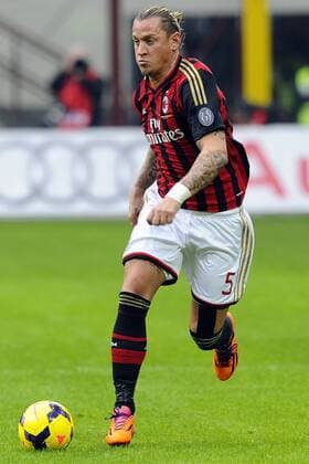 Mg Milano 06 01 2013 - serie A AC Milan vs Atalanta Bergamo foto MatteoxGribaudi Image pictured: Philippe Mexes 
