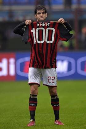 Kaka Goal celebration Milano 06-01-2014 Serie A 2013 2014 AC Milan - Atalanta Bergamo Foto AndreaxStaccioli Insidefoto andreaxstaccioli