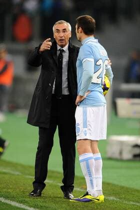 Edoardo Reja, 06-01-2014 Football Calcio 2013 2014 Serie A - Lazio Rom - Inter Mailand Foto AntoniettaxBaldassarre Insidefoto AntoniettaxBaldassarre