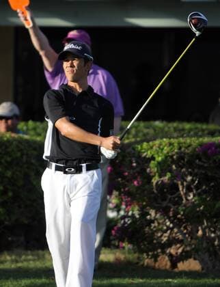 Jan. 6, 2014 - Honolulu, HI, USA - January 6, 2014 - Jared Sawada during a practice day for the Sony Open at the Waialae Country Club in Honolulu, HI. PGA Golf Herren Tour: Sony Open JAN06 - ZUMAc04