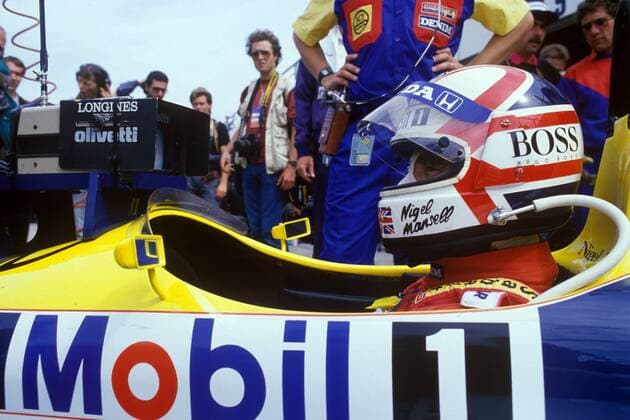Nigel Mansell (England Williams)
