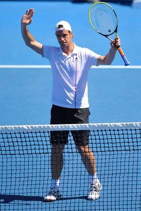 Richard Gasquet (FRA) TENNIS : Open d Australie - Melbourne - 13 01 2014 TennisMagazine Panoramlc 