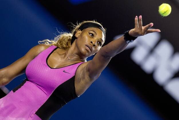 TENNIS - WTA, Australian Open 2014 MELBOURNE,AUSTRALIEN,13.JAN.14 - TENNIS - WTA Tennis Damen Tour, Grand Slam, Australian Open. Bild zeigt Serena Williams (USA). 