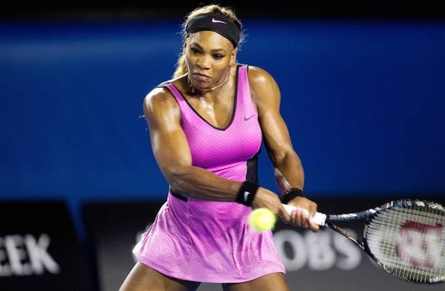 TENNIS - WTA, Australian Open 2014 MELBOURNE,AUSTRALIEN,13.JAN.14 - TENNIS - WTA Tennis Damen Tour, Grand Slam, Australian Open. Bild zeigt Serena Williams (USA). 