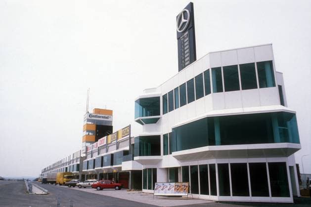 Der neue Nürburgring: Boxengasse