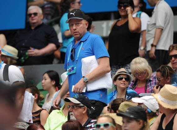 Australian Open 2014 Melbourne Boris Becker,Deutschland