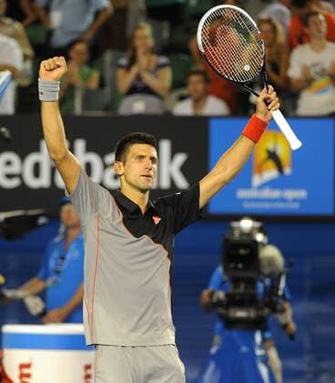 Australian Open 2014 Melbourne Novak Djokovic,Serbien