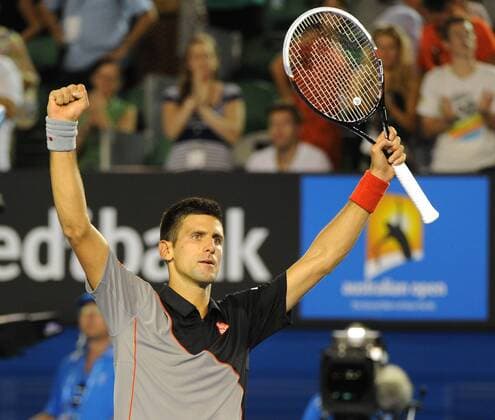 Australian Open 2014 Melbourne Novak Djokovic,Serbien