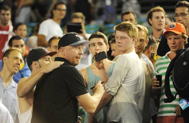 Australian Open 2014 Melbourne Boris Becker,Deutschland