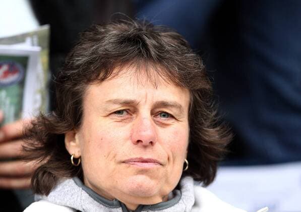 Fussball, 1. Frauen-Bundesliga, 1. FFC Turbine Potsdam - 1. FFC Frankfurt, v.l. Co Trainerin Ulrike Ballweg (Deutschland) als Zuschauerin xmrx