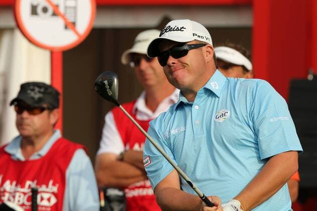 GOLF - HSBC Golf Championship ABU DHABI,VEREINIGTE ARABISCHE EMIRATE,19.JAN.14 - DIVERS, GOLF - European Tour, HSBC Golf Championship, Abu Dhabi GC. Bild zeigt George Coetzee (RSA). 