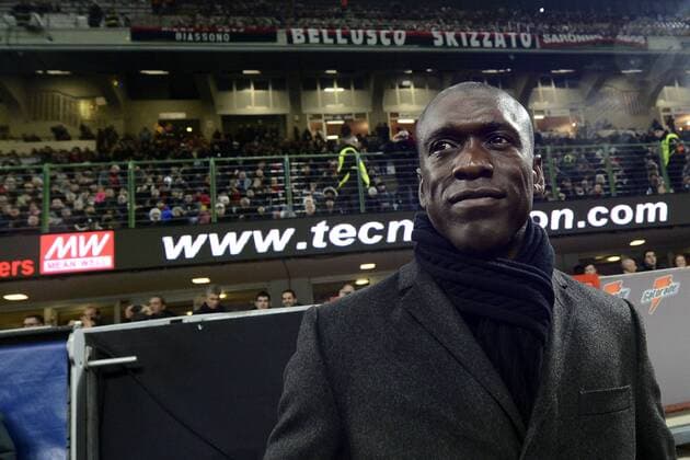 Clarence Seedorf Milan Milano 19-01-2014 Stadio Giuseppe Meazza - Football 2013 2014 Serie A. AC Mailand vs Hellas Verona giuseppexceleste