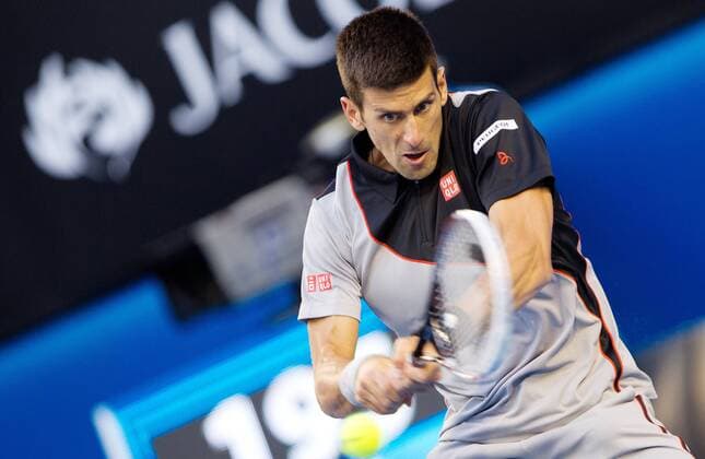 TENNIS - ATP, Australian Open 2014 MELBOURNE,AUSTRALIEN,21.JAN.14 - TENNIS - ATP Tennis Herren World Tour, Grand Slam, Australian Open. Bild zeigt Novak Djokovic (SRB). 