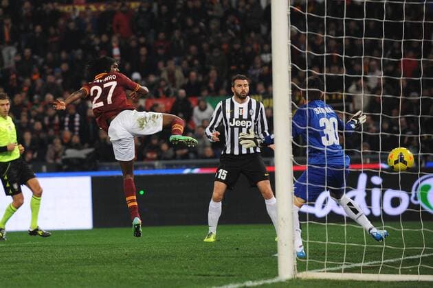 Gervinho Roma Roma 21-01-2014 Stadio Olimpico - Football Calcio Coppa Italia 2013 2014 AS Roma - Juventus Turin. andreaxstaccioli