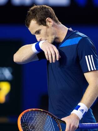 TENNIS - ATP, Australian Open 2014 MELBOURNE,AUSTRALIEN,22.JAN.14 - TENNIS - ATP Tennis Herren World Tour, Grand Slam, Australian Open. Bild zeigt Andy Murray (GBR). 