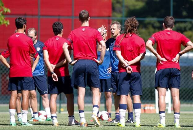 Training USA in Sao Paulo - Nationaltrainer Jürgen Klinsmann x(3137)xRafaelxNeddermeyerx xFotox  (21476) Treino da seleÃßÃ£o dos