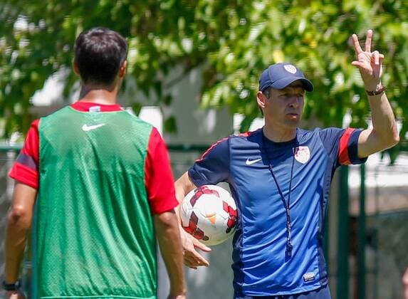 Training USA in Sao Paulo - Nationaltrainer Jürgen Klinsmann x(3137)xRafaelxNeddermeyerx xFotox  (21476) Treino da seleÃßÃ£o dos