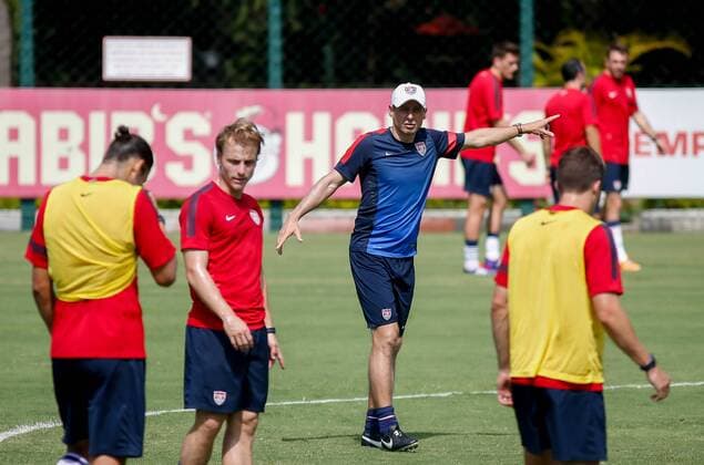 Nationaltrainer Jürgen Klinsmann (USA) - WM Vorbereitung US Nationalteam in Sao Paulo (Barra Funda) - Brasilien x(3137)xRafaelxNeddermeyerx xFotox  (21505) Treino da seleÃßÃ£o dos
