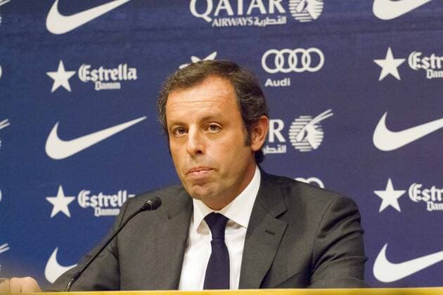 23 01 2014, BARCELONA, ESPANA - ENERO 23: Sandro Rosell tritt als Präsident des FC Barcelona zurück (Photo: MikelxTrigueros UrbanandSport Cordon Press) 