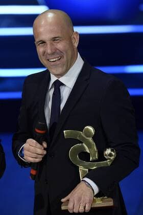 Db Milano 27 01 2014 - Gala Oscar del calcio AIC 2013 foto DanielexBuffa Image Sport pictured: Luigi Di Biagio 