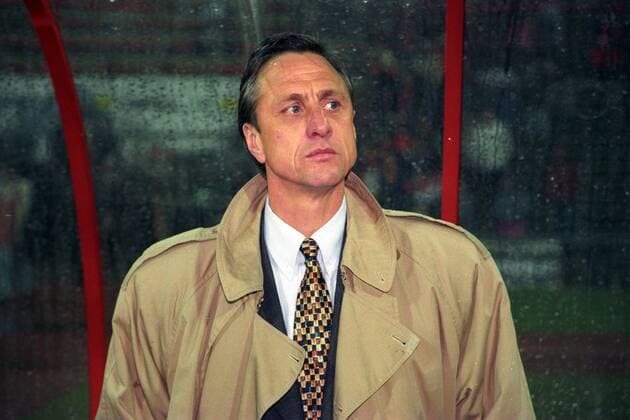 Trainer Johan Cruyff (FC Barcelona)