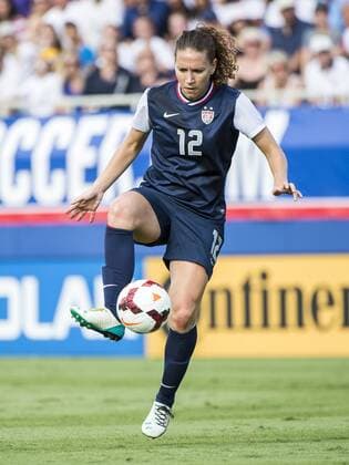 February 8, 2014 - Boca Raton, FL, U.S: U.S. midfielder Lauren Holiday (12) during first half of soccer game action between Russia and USA Women s National Team at the FAU Stadium in Boca Raton, Fl. SOCCER 2014: Russia vs USA WNT FEB 08 - ZUMAcg2