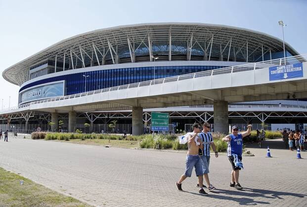 Feb. 9, 2014 - Stadium Arena do Gremio; Porto Alegre; Brazil; 02 02 2014; match Gremio Porto Alegre; Soccer: Gremio  - ZUMAn23