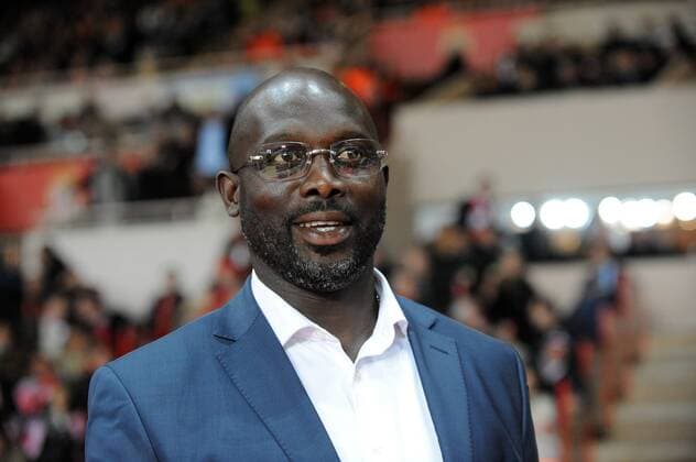 George WEAH - ATTITUDE - PORTRAIT AS Monaco FC vs PSG Paris St. Germain - Ligue 1 - 09 02 2014 NxLeGouicxFEPxPanoramic 