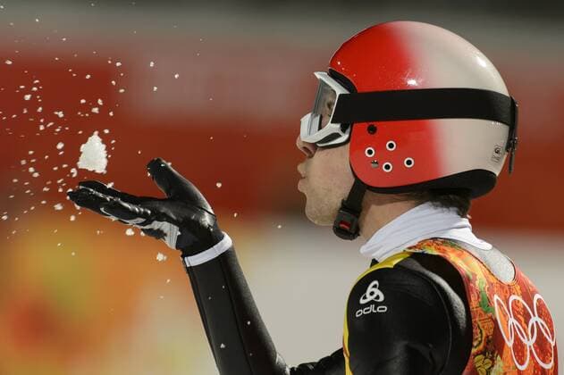 AMMANN Simon Feature Russki Gorki Jumping Center XXII. Olympische Winterspiele Sochi, Russland am 15.02.2014