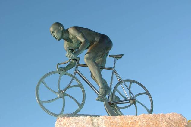 2014, Enthüllung des Denkmals monumento Marco Pantani in Cesenatico 2014, ., Pantani Marco, Cesenatico 
