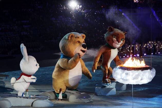 The XXII Winter Olympic Games 2014 in Sotchi, Olympics - Olympische Winterspiele Sotschi 2014, Closing Ceremony, xMaltexChristiansx