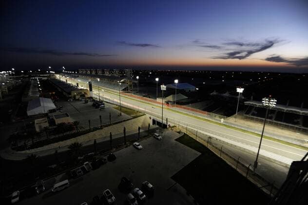 Licht Test für den Nacht GP am 06.04.14, Test Bahrain, Shakir, 02.03.2014 Photo:mspb Jerry Andre Licht Test Nacht GP; formula 1 GP, Test 20014